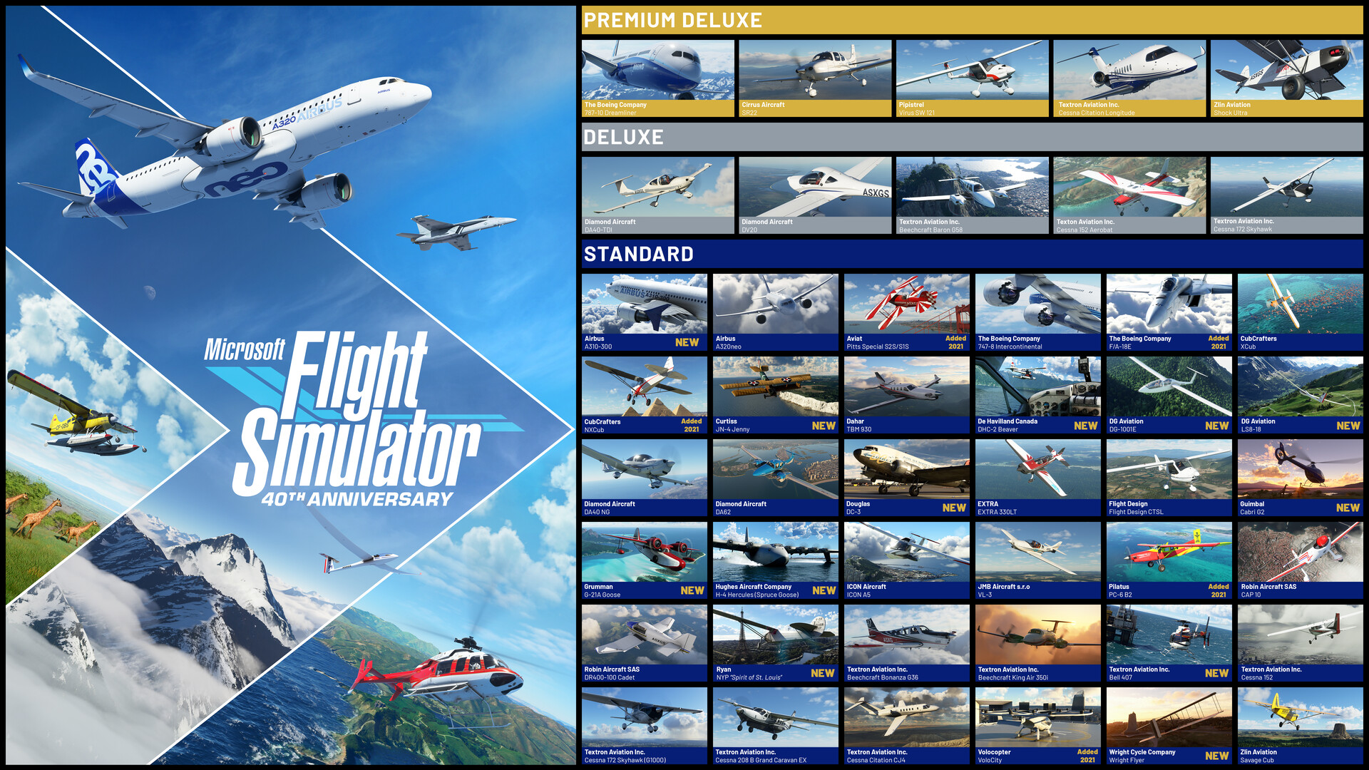 Microsoft Flight Simulator (2020) 40th Anniversary Edition