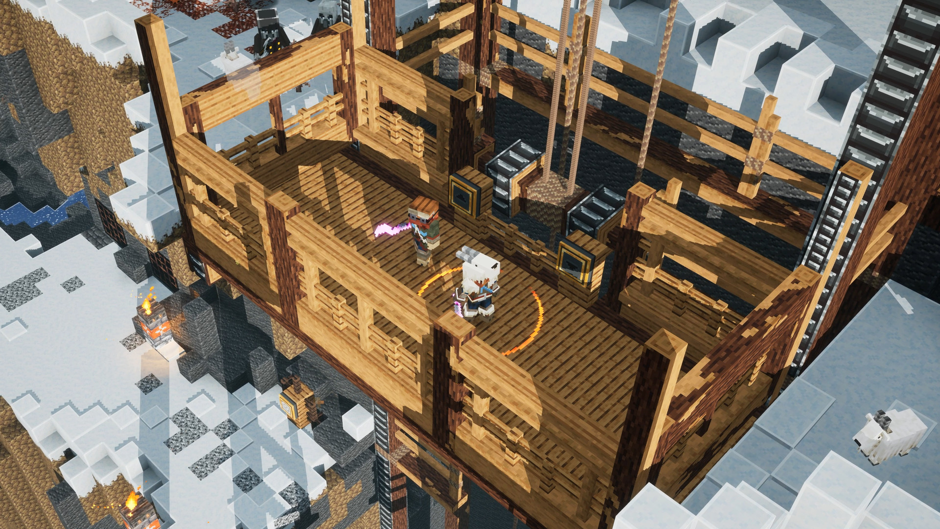 Minecraft Dungeons: Воющие вершины
