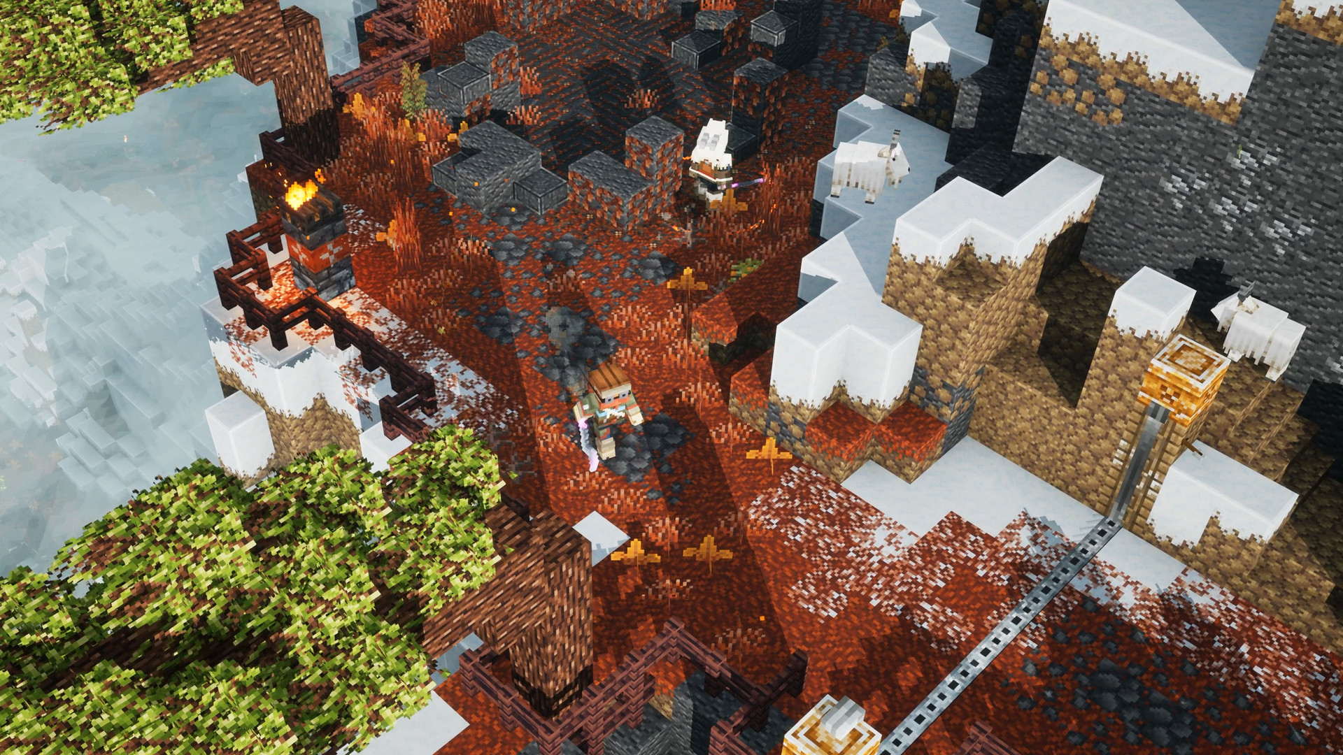 Minecraft Dungeons: Воющие вершины