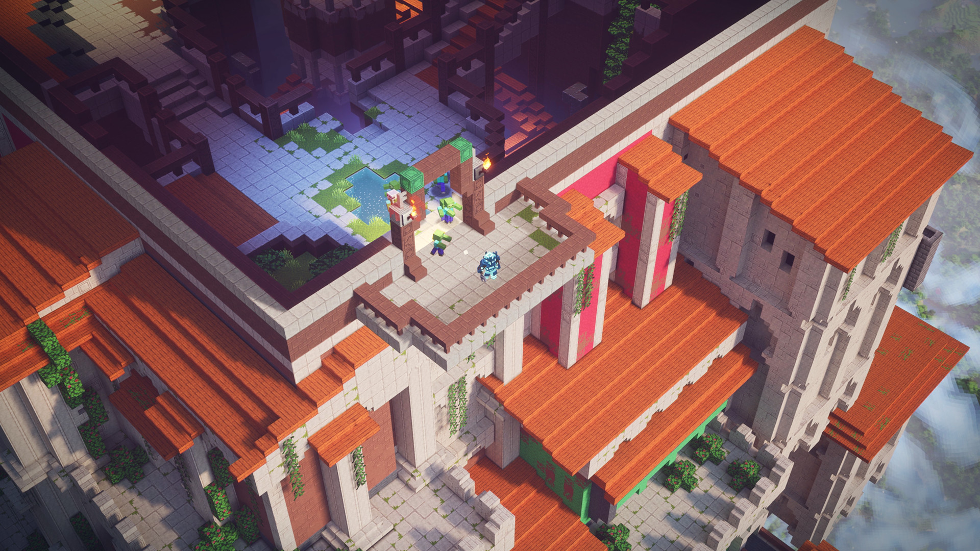 Minecraft Dungeons: приключенческий абонемент Облачное восхождение