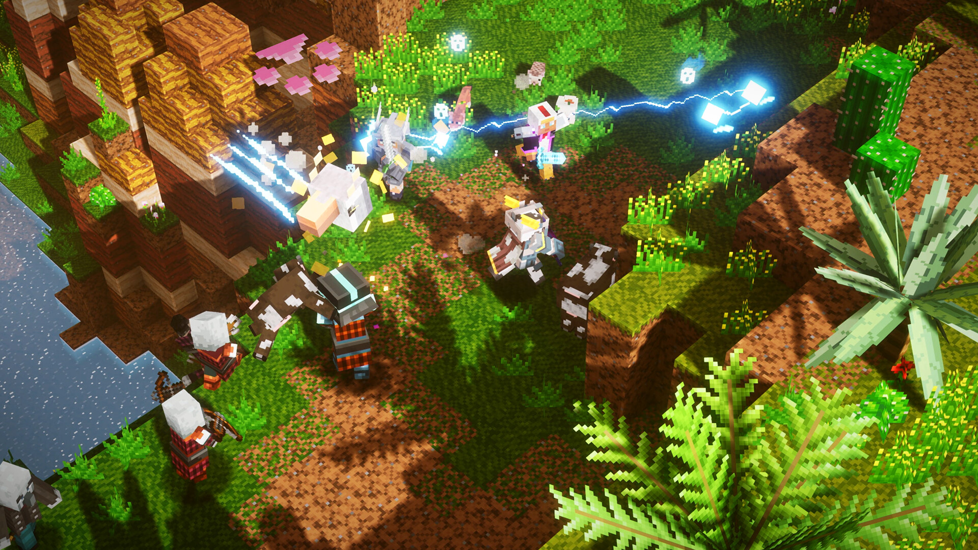 Minecraft Dungeons: приключенческий абонемент Стильной фауны