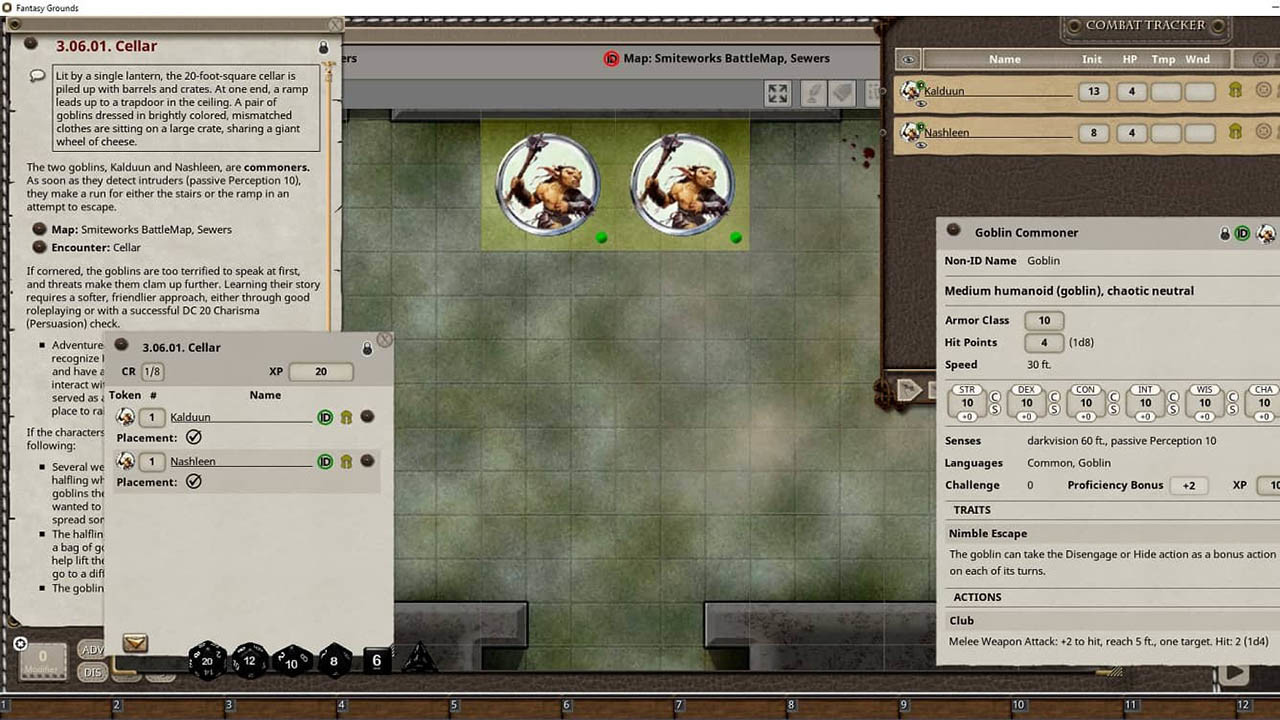 Fantasy Grounds - DD Adventurers League EB-17 The Final Tribute