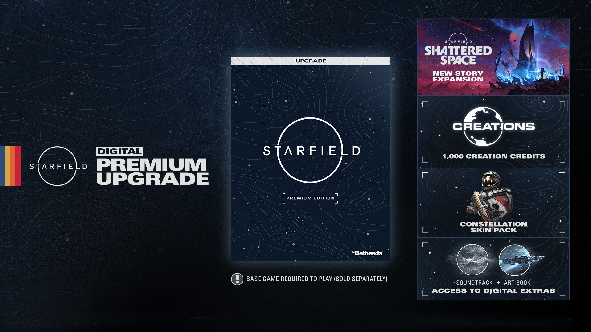 УЛУЧШЕНИЕ ДО ЦИФРОВОГО ИЗДАНИЯ STARFIELD PREMIUM EDITION