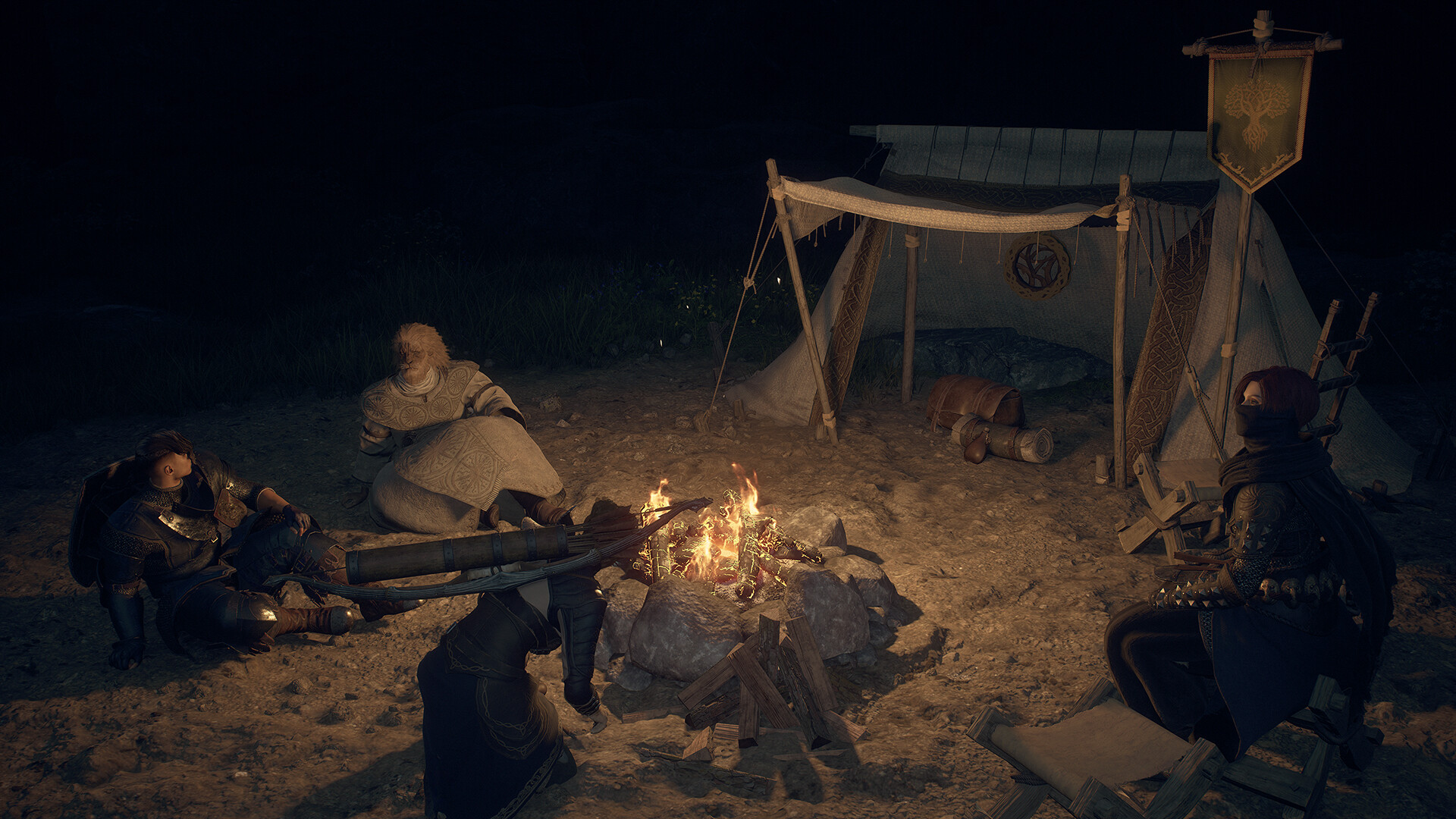 Dragon's dogma 2: Походный набор путешественника (снаряжение для лагеря)