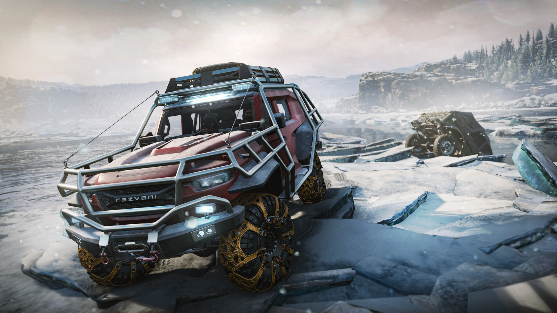SnowRunner - Rezvani Tank