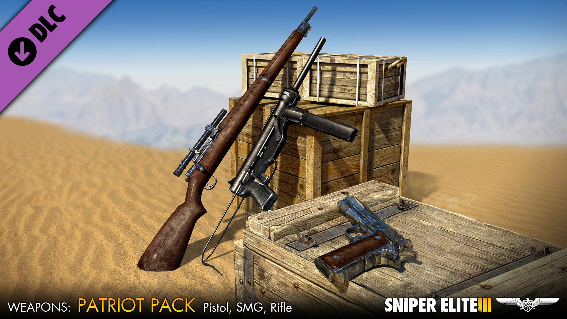 Sniper Elite 3 - Patriot Weapons Pack