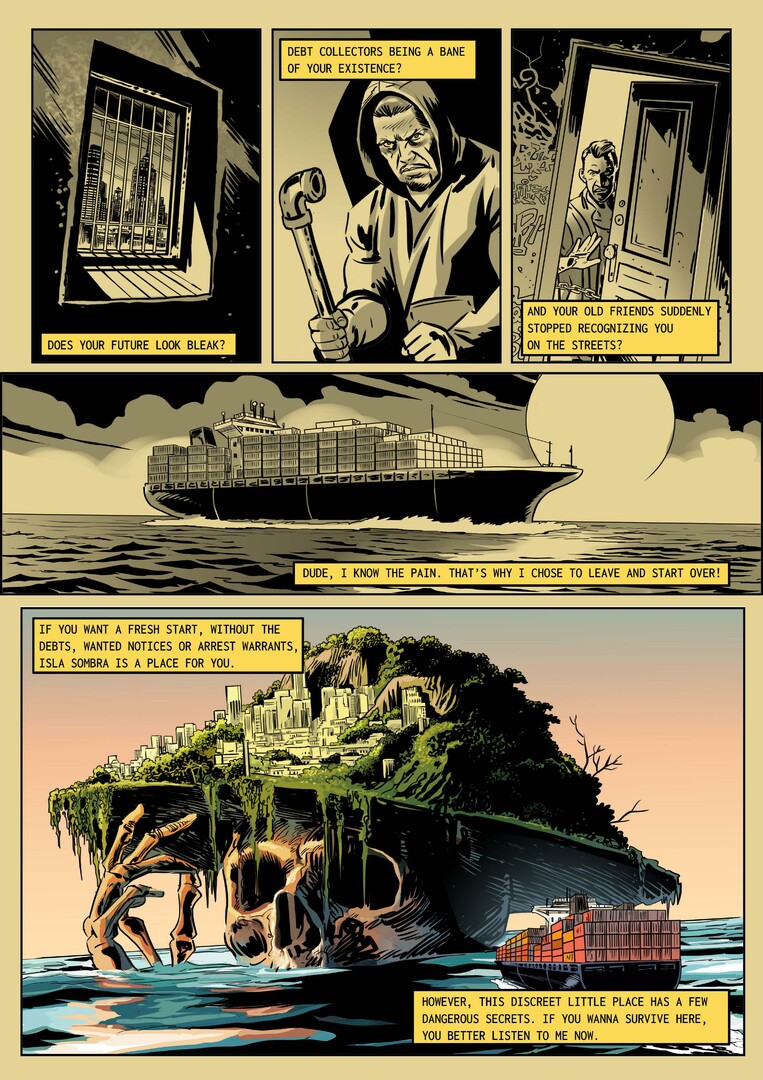 Drug Dealer Simulator 2: New Life - A Comic Book Prequel