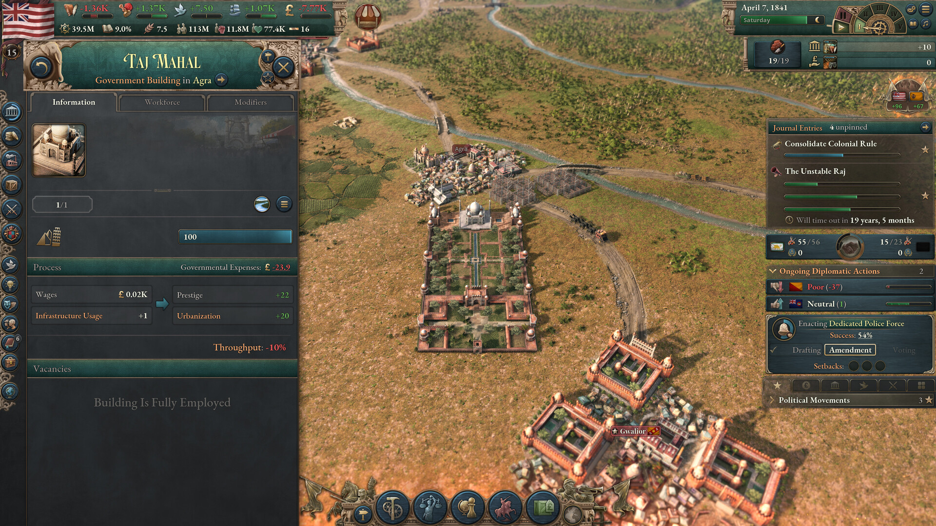 Victoria 3: Pivot of Empire - Immersion Pack