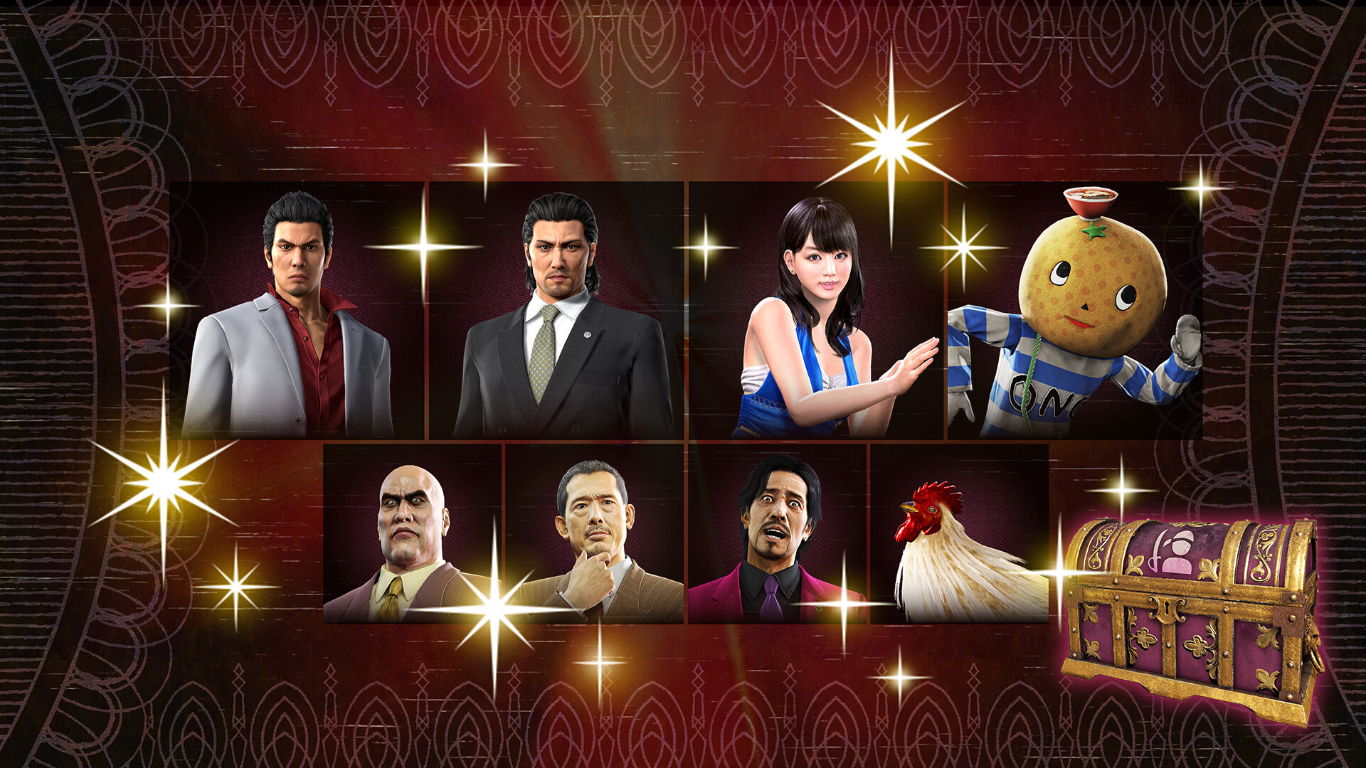Like a Dragon: Pirate Yakuza in Hawaii — набор «Легендарная пиратская команда»