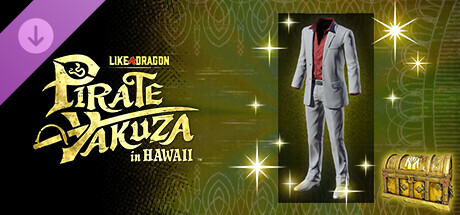 Like a Dragon: Pirate Yakuza in Hawaii — культовый костюм Кадзумы Кирю 