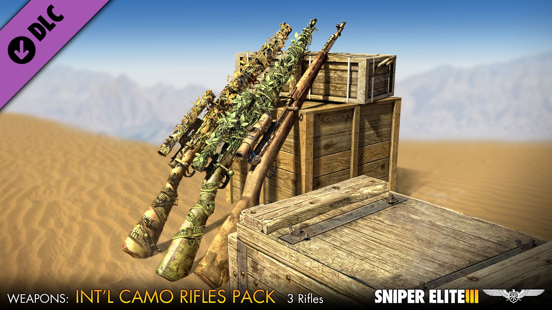 Sniper Elite 3 - International Camouflage Rifles Pack