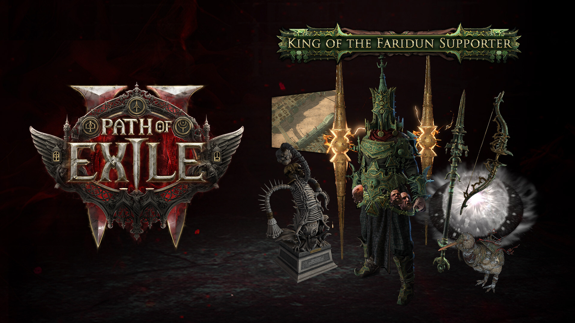 Path of Exile 2 - Набор поддержки Царя фаридунцев