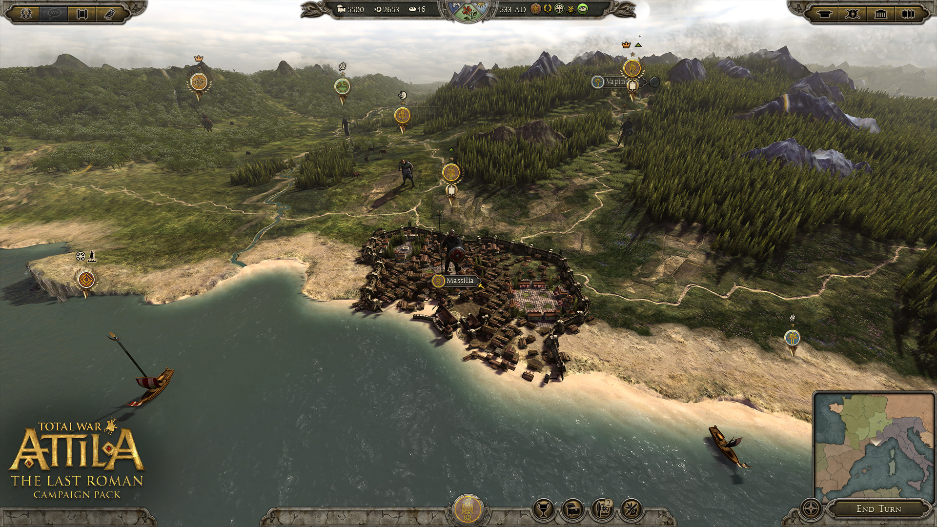 Total War: ATTILA - The Last Roman Campaign Pack