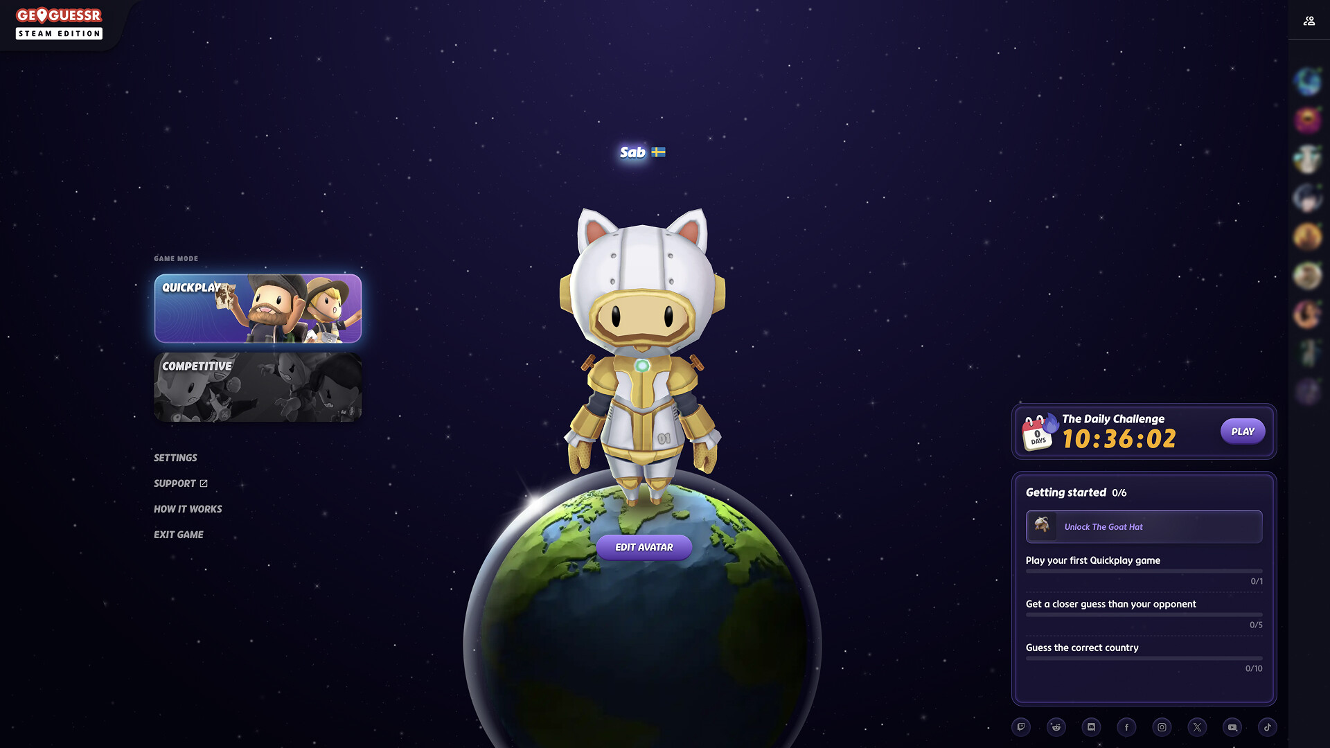 GeoGuessr Steam Edition