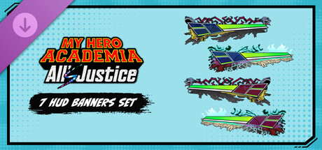 MY HERO ACADEMIA: Alls Justice - 7 HUD Banners Set