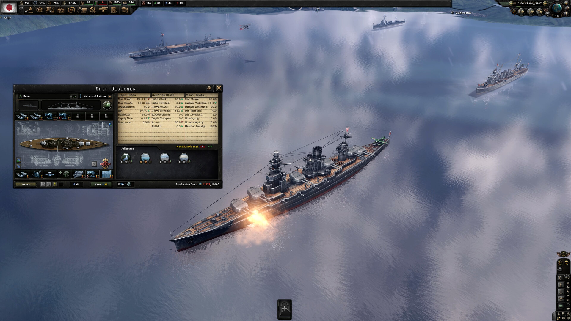 Cosmetic Pack - Hearts of Iron IV: Warships of the Pacific