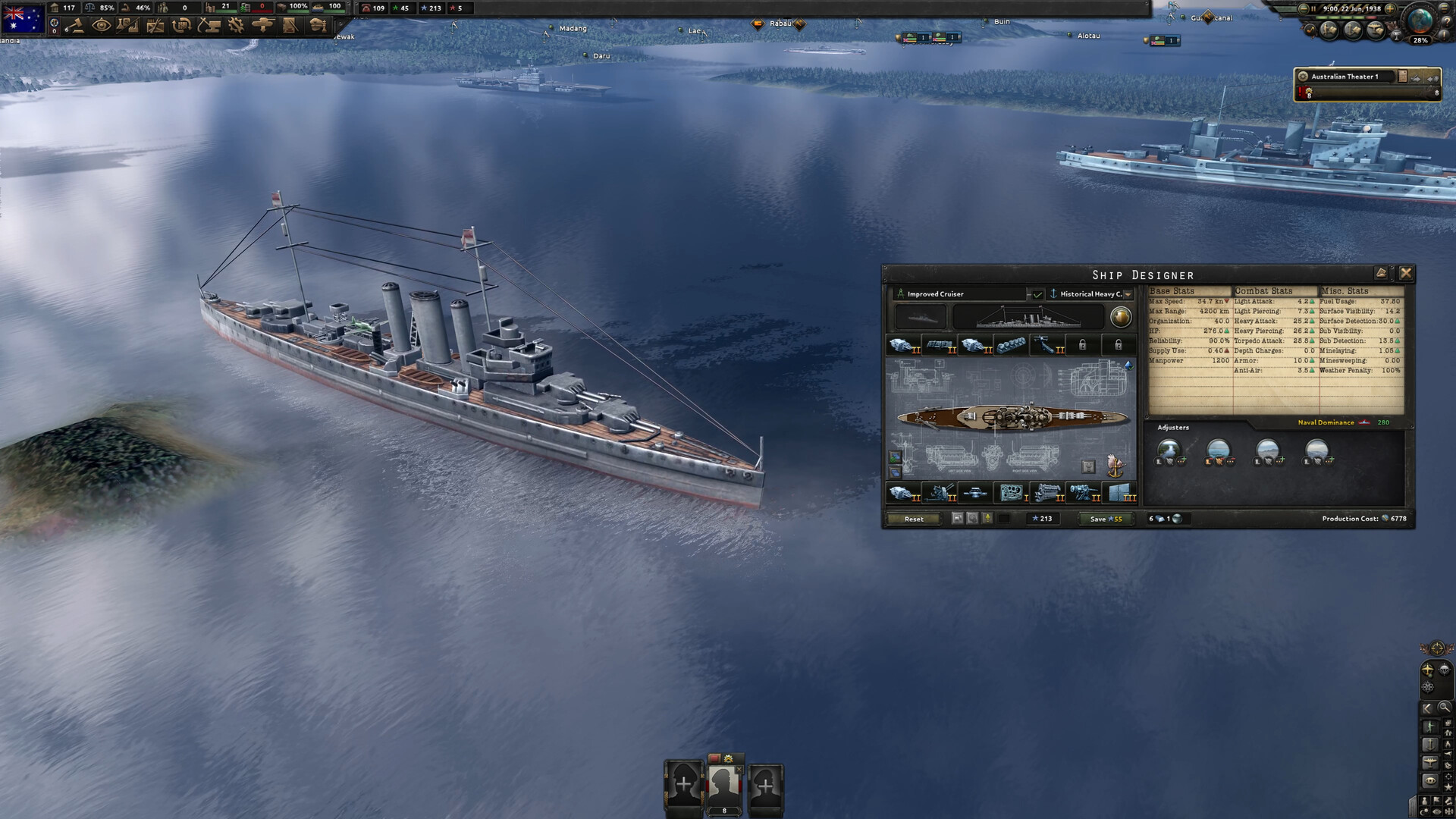 Cosmetic Pack - Hearts of Iron IV: Warships of the Pacific