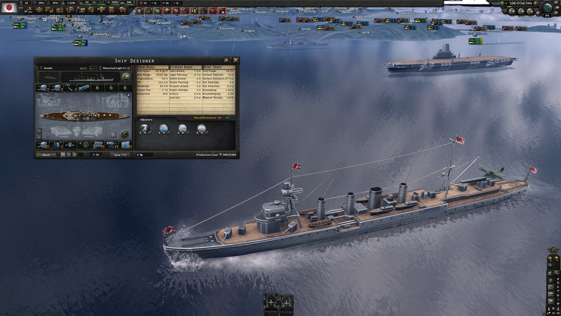 Cosmetic Pack - Hearts of Iron IV: Warships of the Pacific