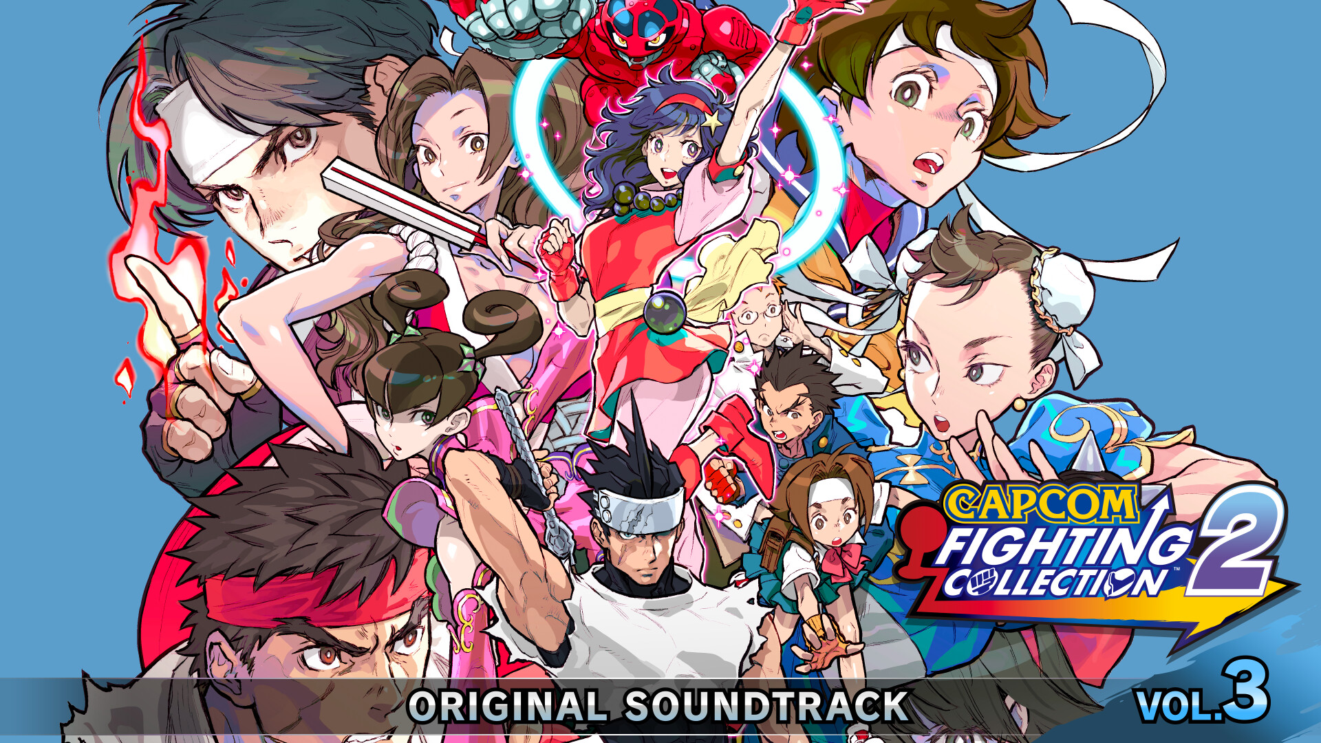 Capcom Fighting Collection 2 - Vol.3(Moero! Justice Gakuen ver.2K25)［Original Soundtrack］