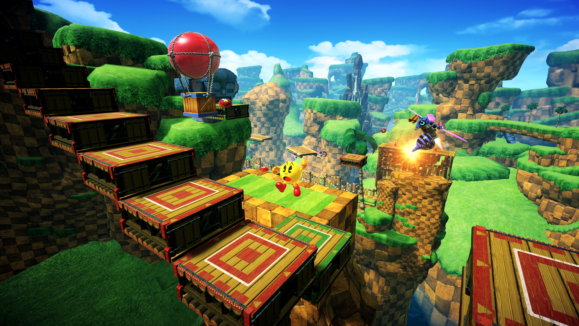 PAC-MAN WORLD 2 Re-PAC - Sonic the Hedgehog Collaboration Set