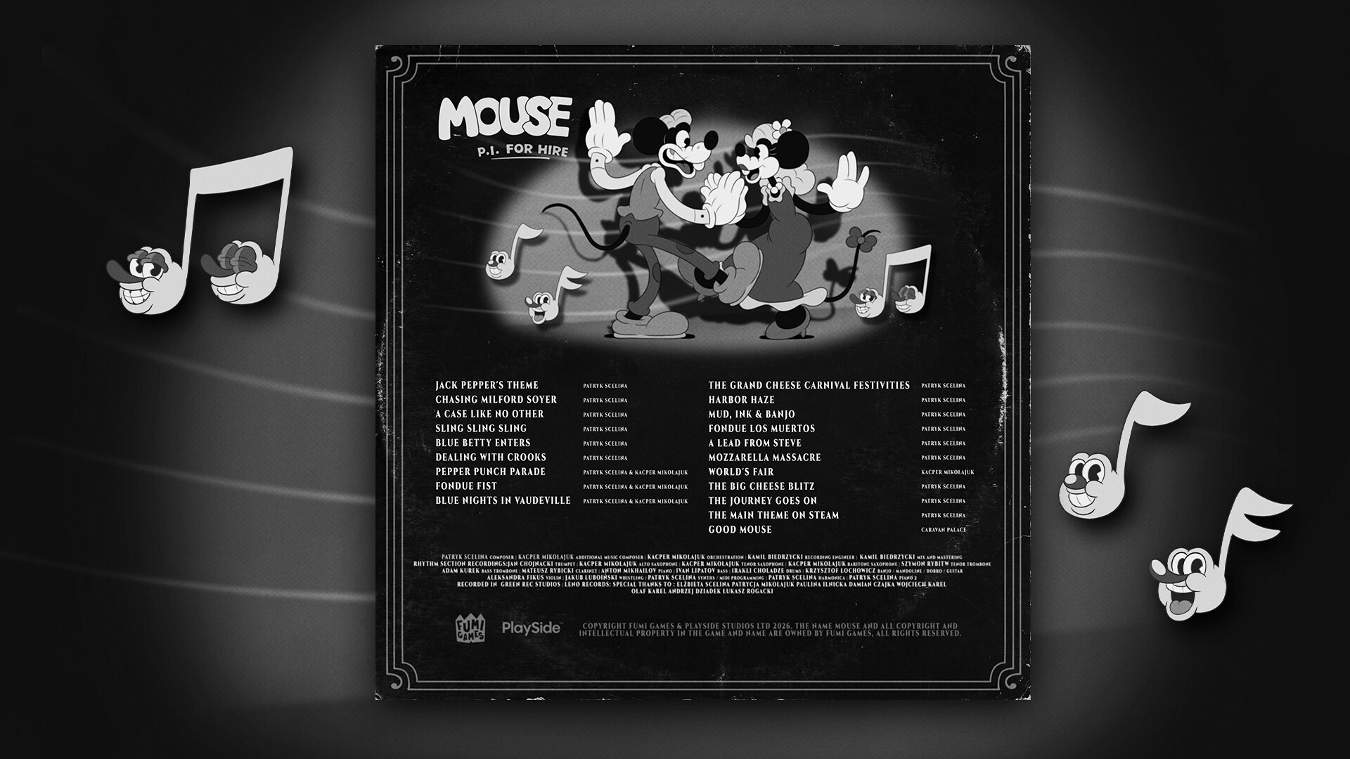 MOUSE: P.I. For Hire Original Game Soundtrack