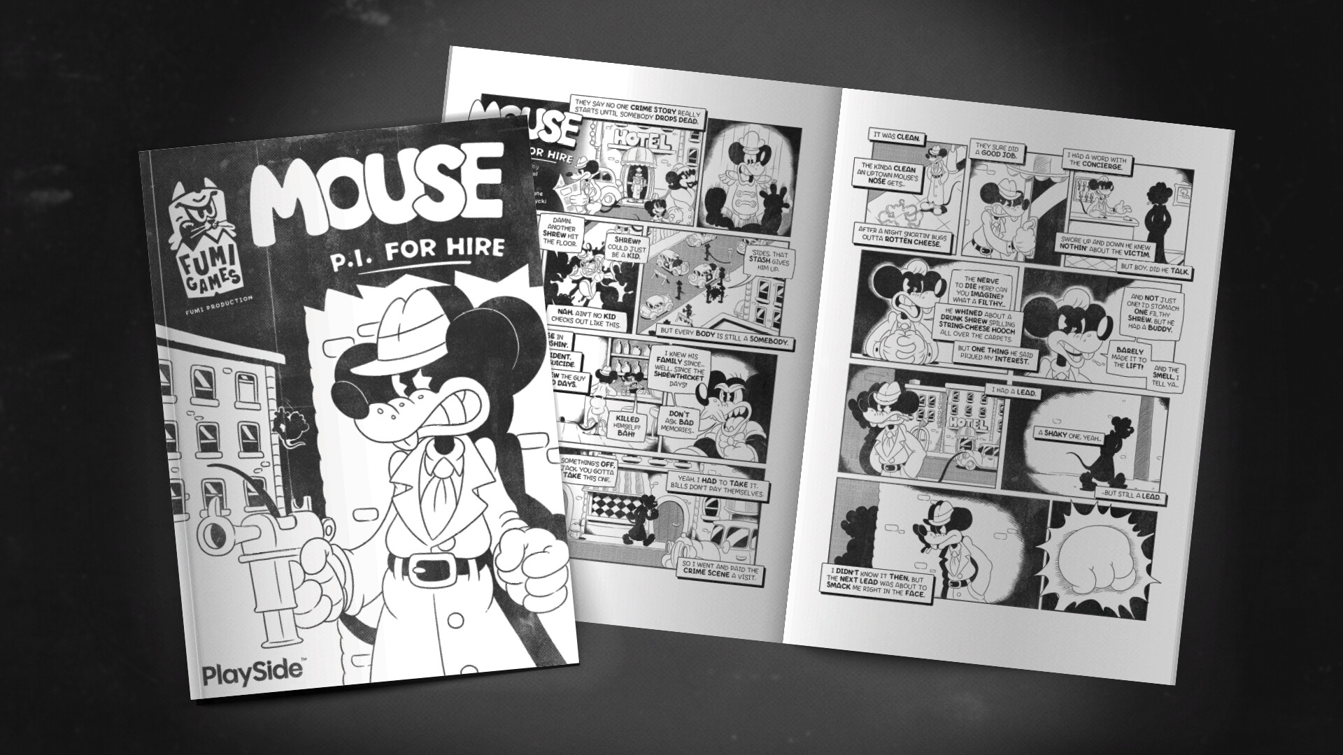 MOUSE: P.I. For Hire Comic Book