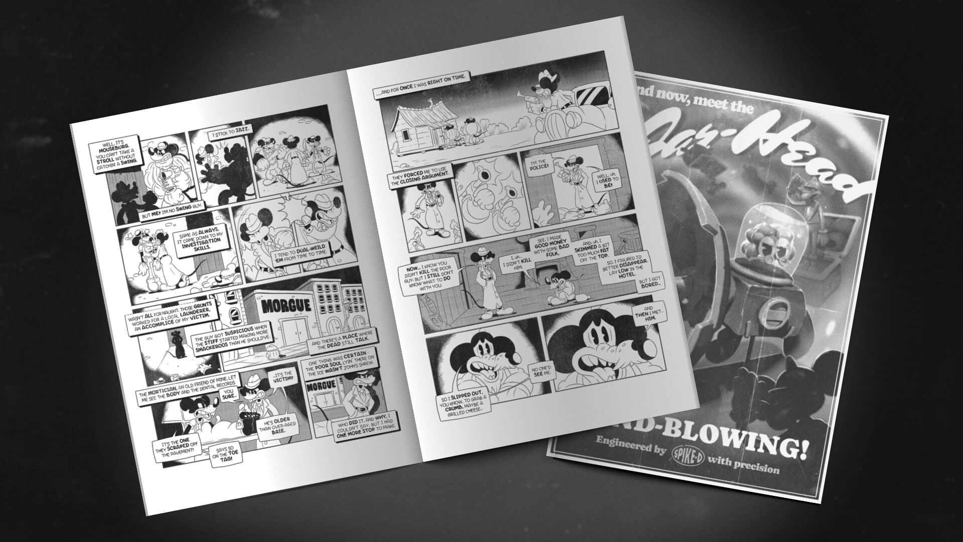 MOUSE: P.I. For Hire Comic Book