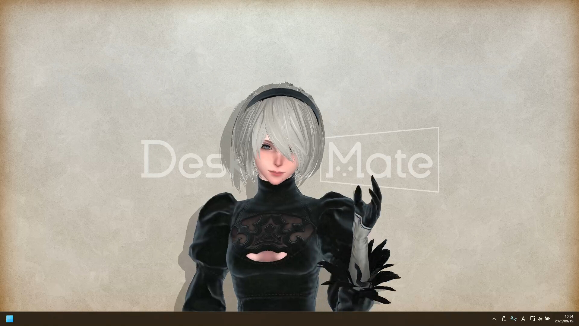 Desktop Mate NieR:Automata ヨルハ二号B型 DLC