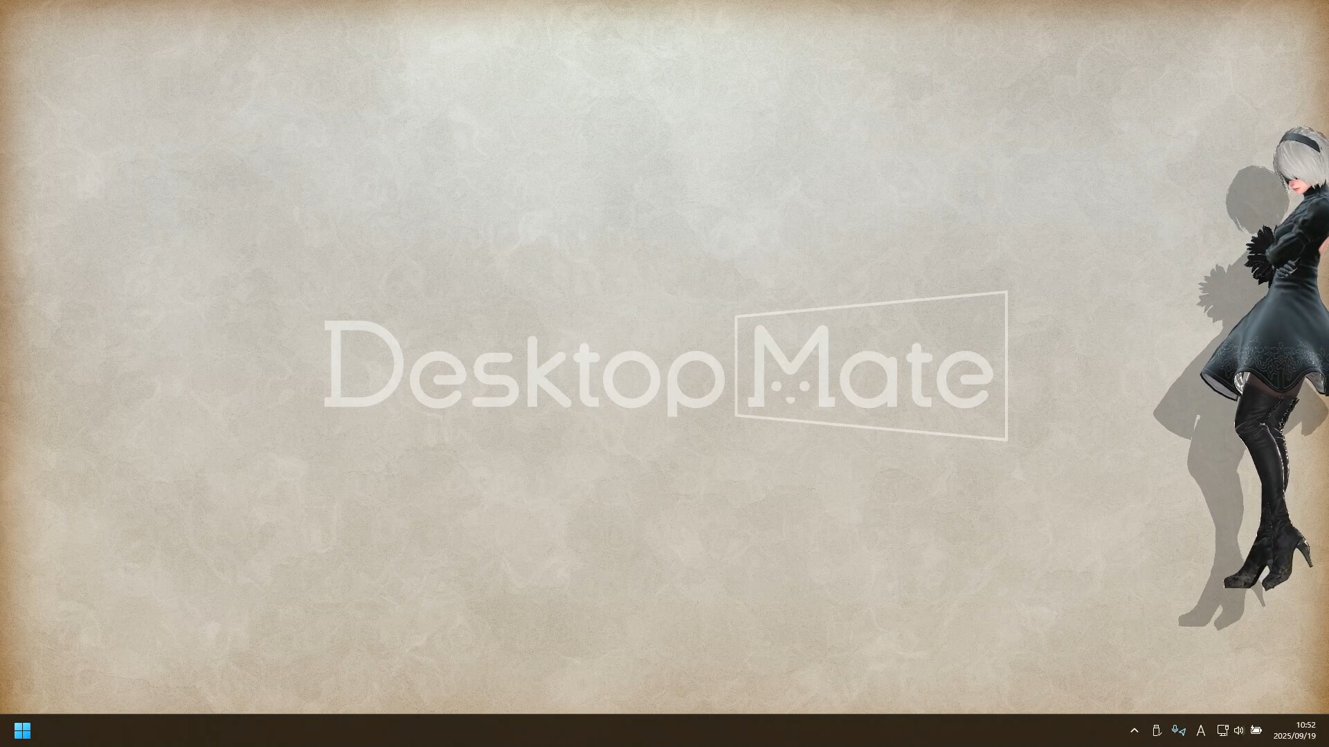 Desktop Mate NieR:Automata ヨルハ二号B型 DLC