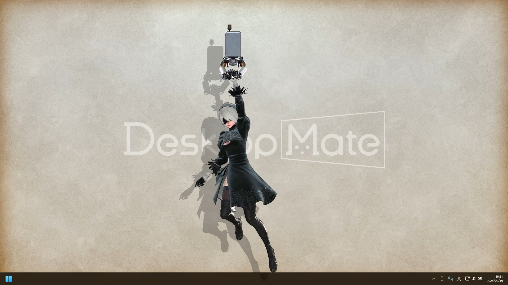 Desktop Mate NieR:Automata ヨルハ二号B型 DLC