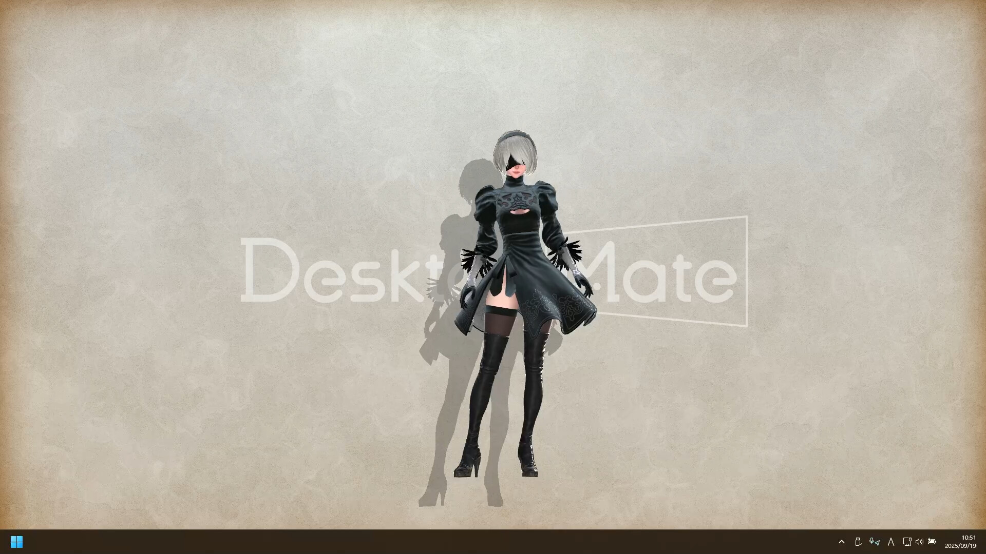 Desktop Mate NieR:Automata ヨルハ二号B型 DLC