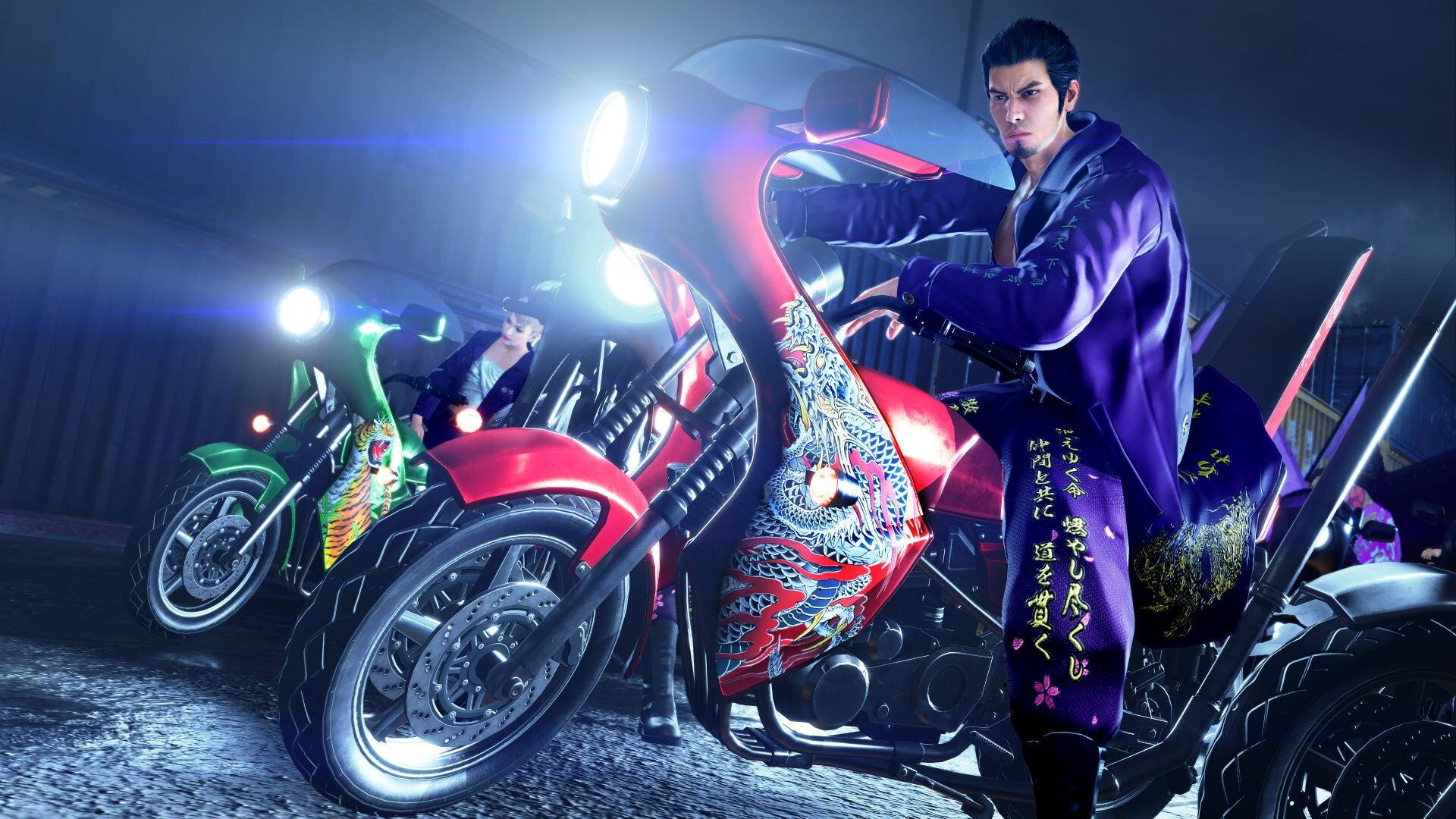 Yakuza Kiwami 3 & Dark Ties — набор образов для девчачьей банды Рюкю