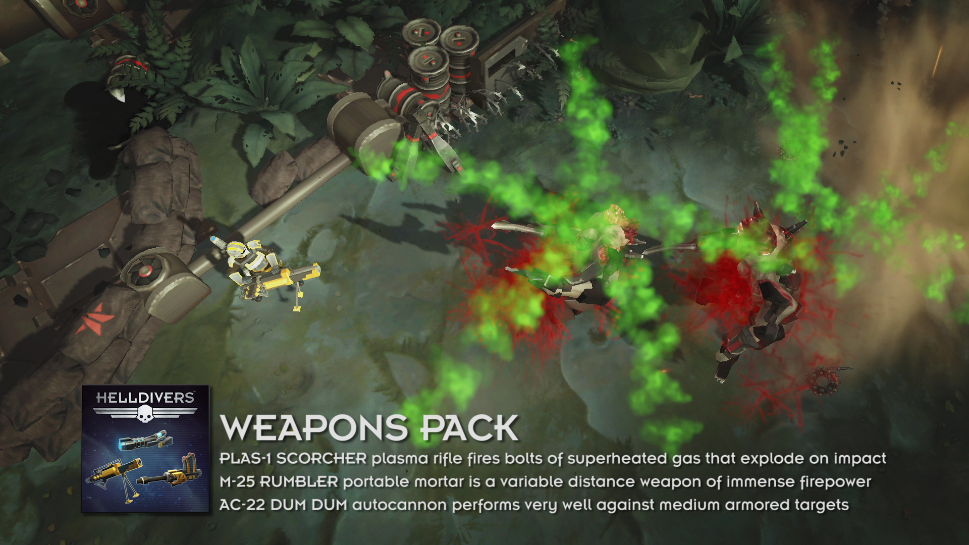 HELLDIVERS™ - Weapons Pack