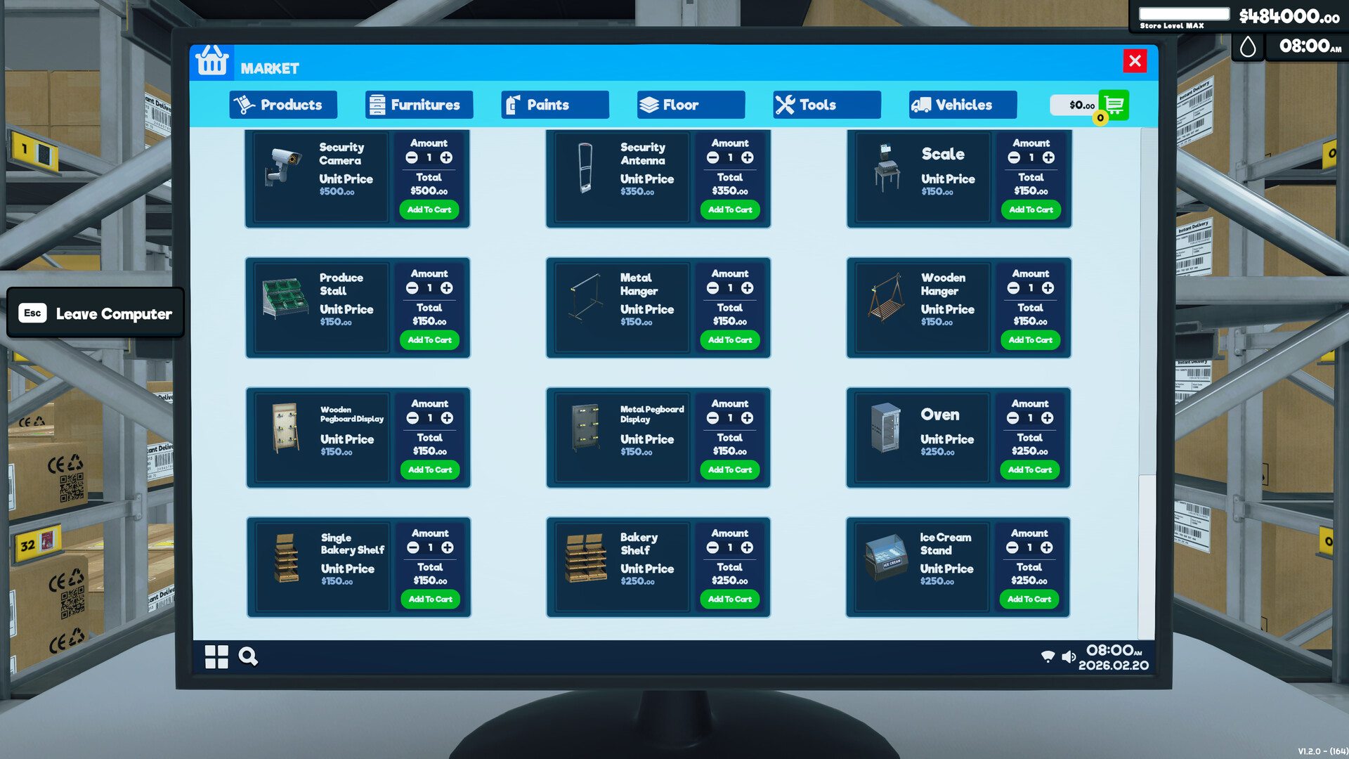 Supermarket Simulator - Electronics DLC