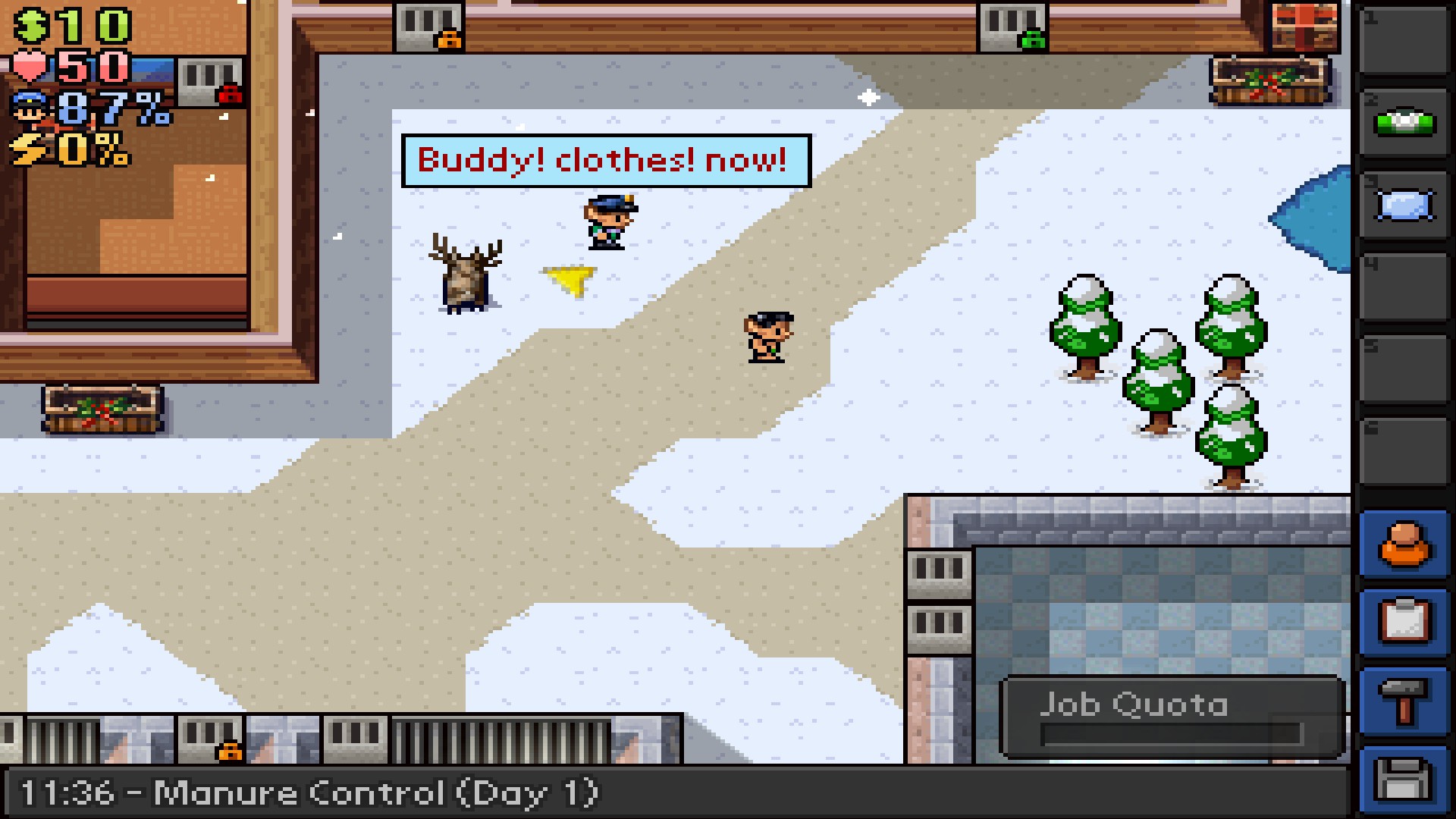 The Escapists - Santa's Sweatshop