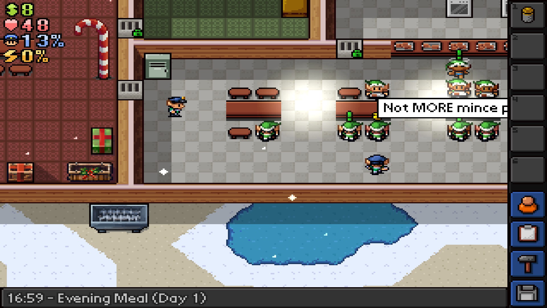 The Escapists - Santa's Sweatshop