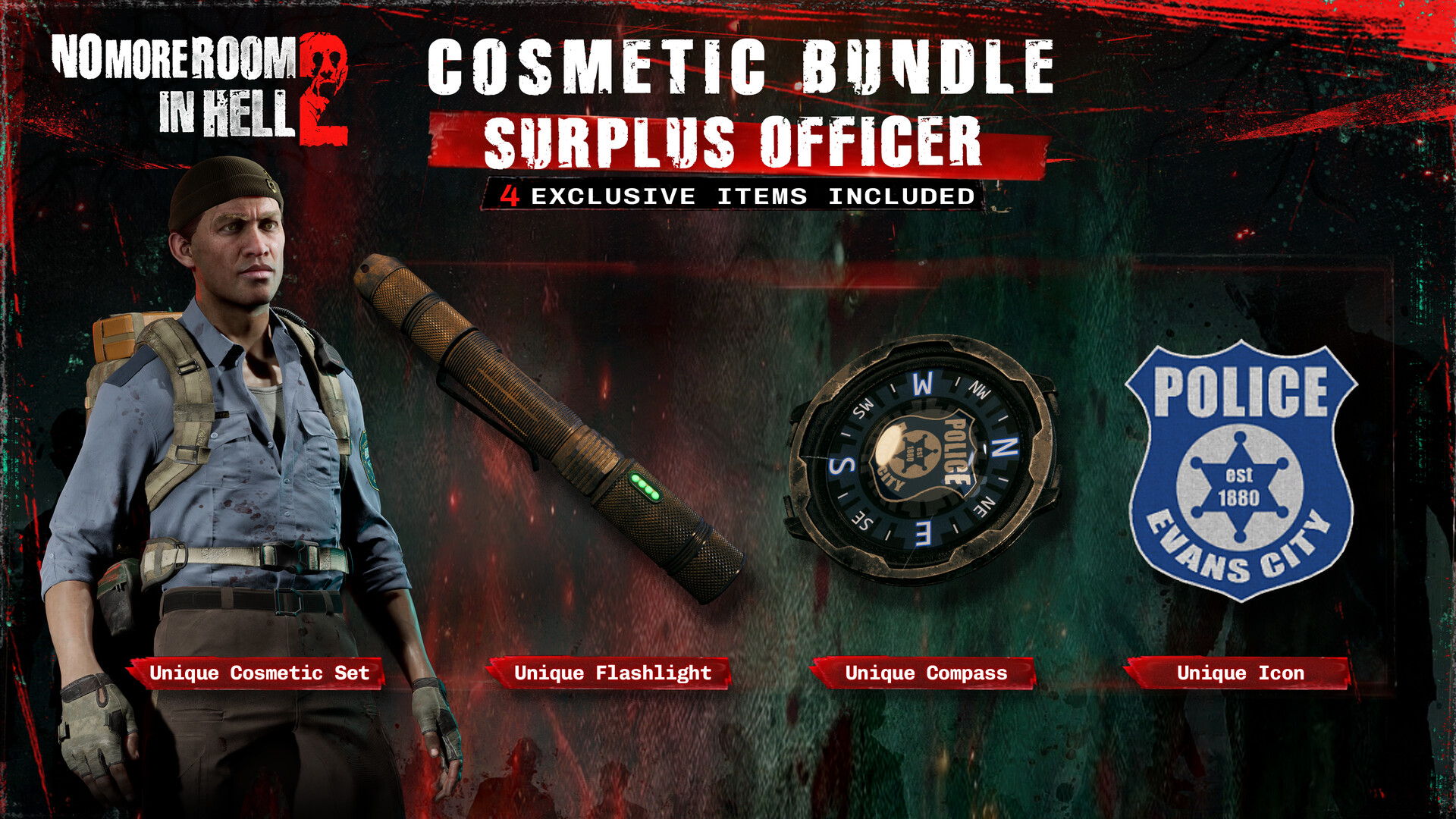 No More Room in Hell 2 - Surplus Officer Pack
