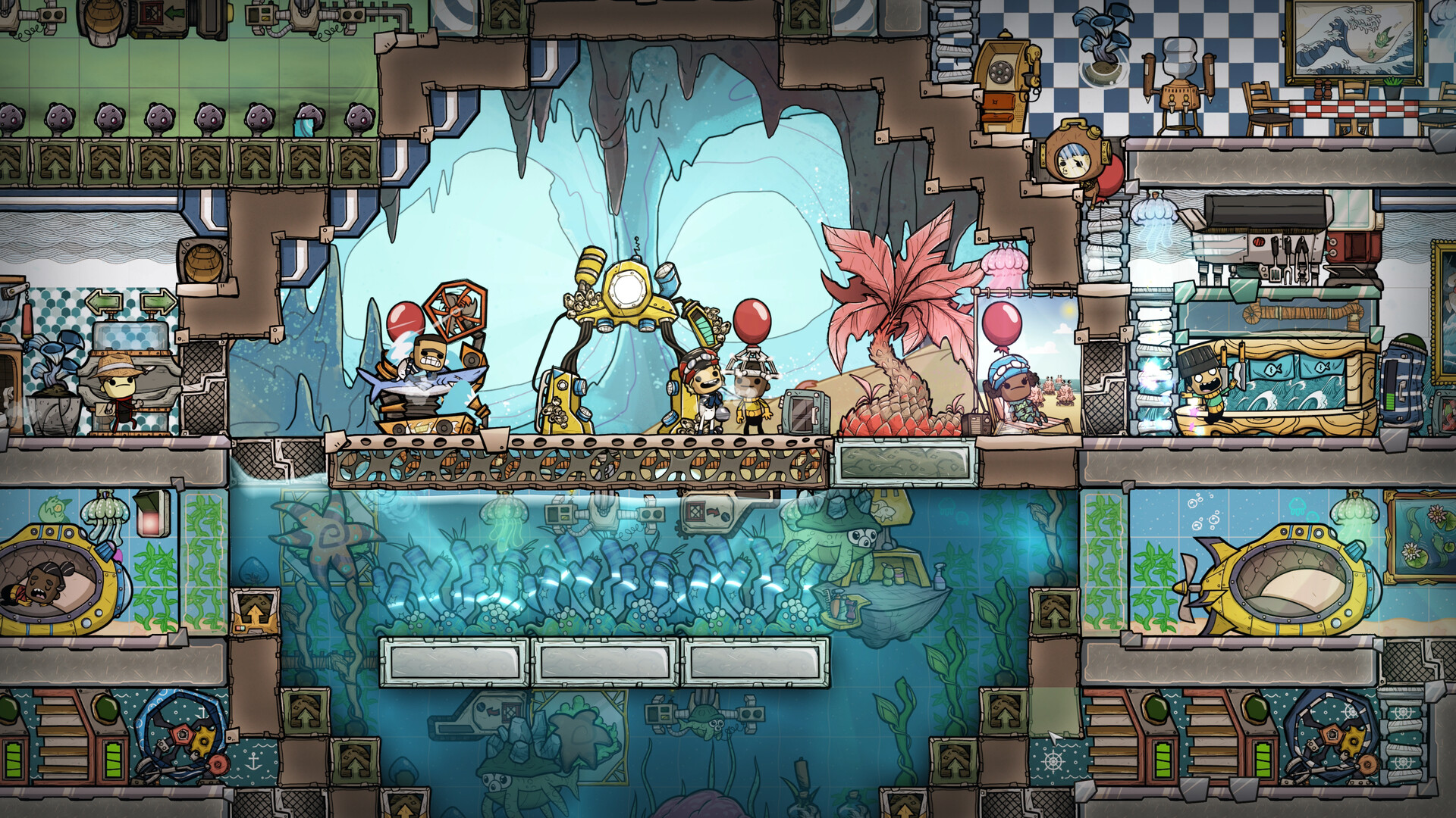 Oxygen Not Included: The Aquatic Planet Pack