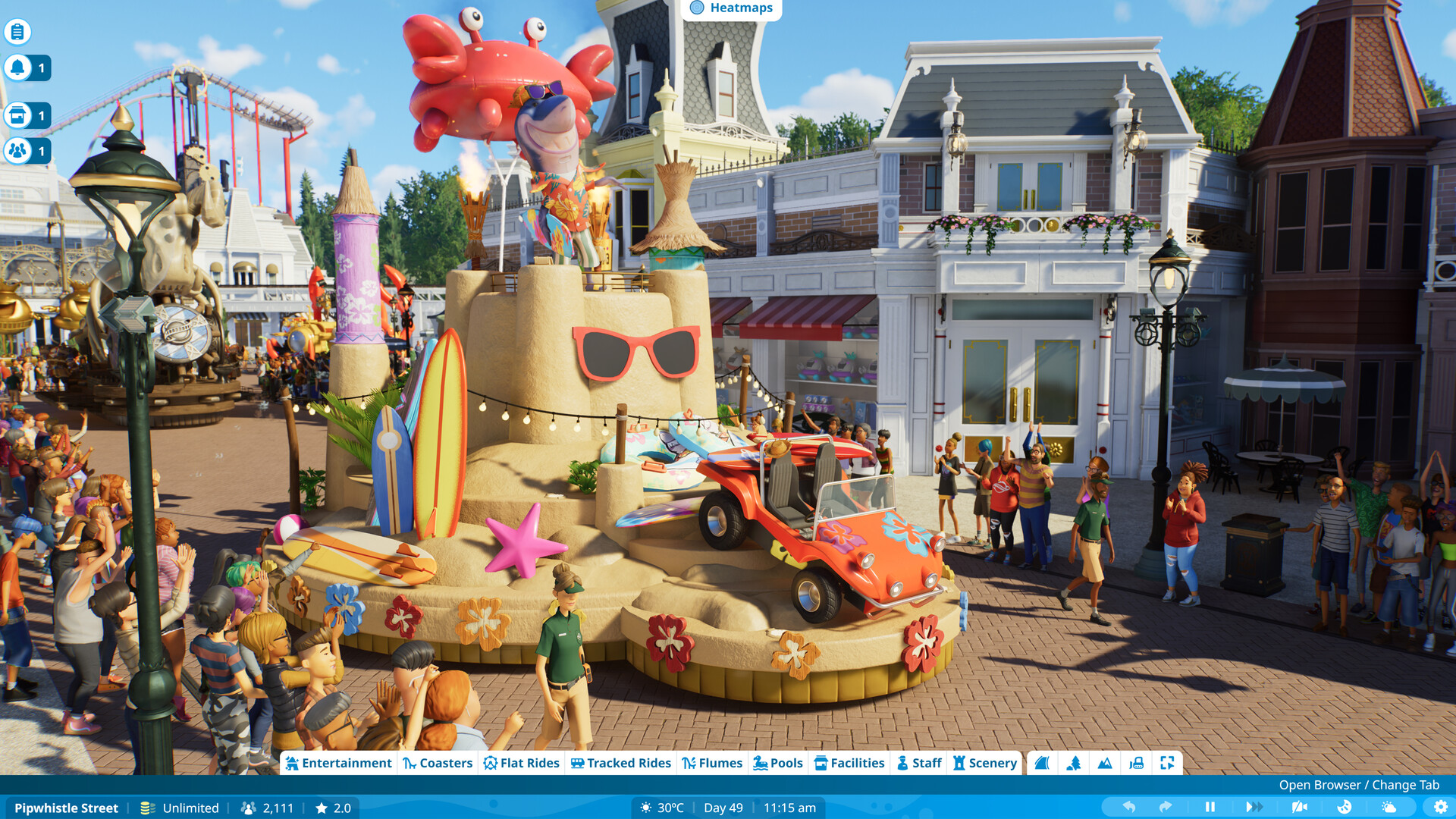 Planet Coaster 2: Parades Pack