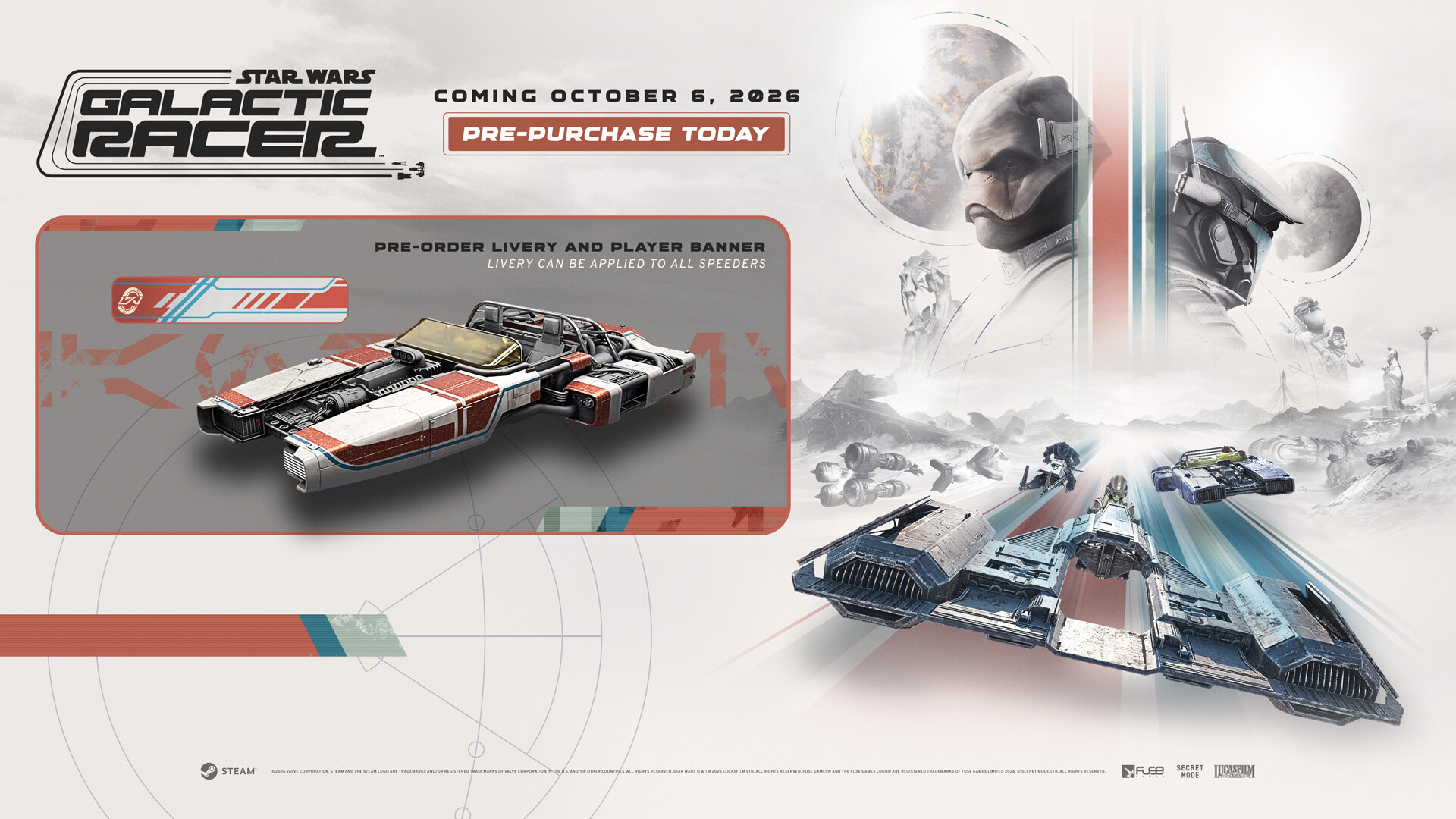 STAR WARS: Galactic Racer™ Pre-Order Bonus