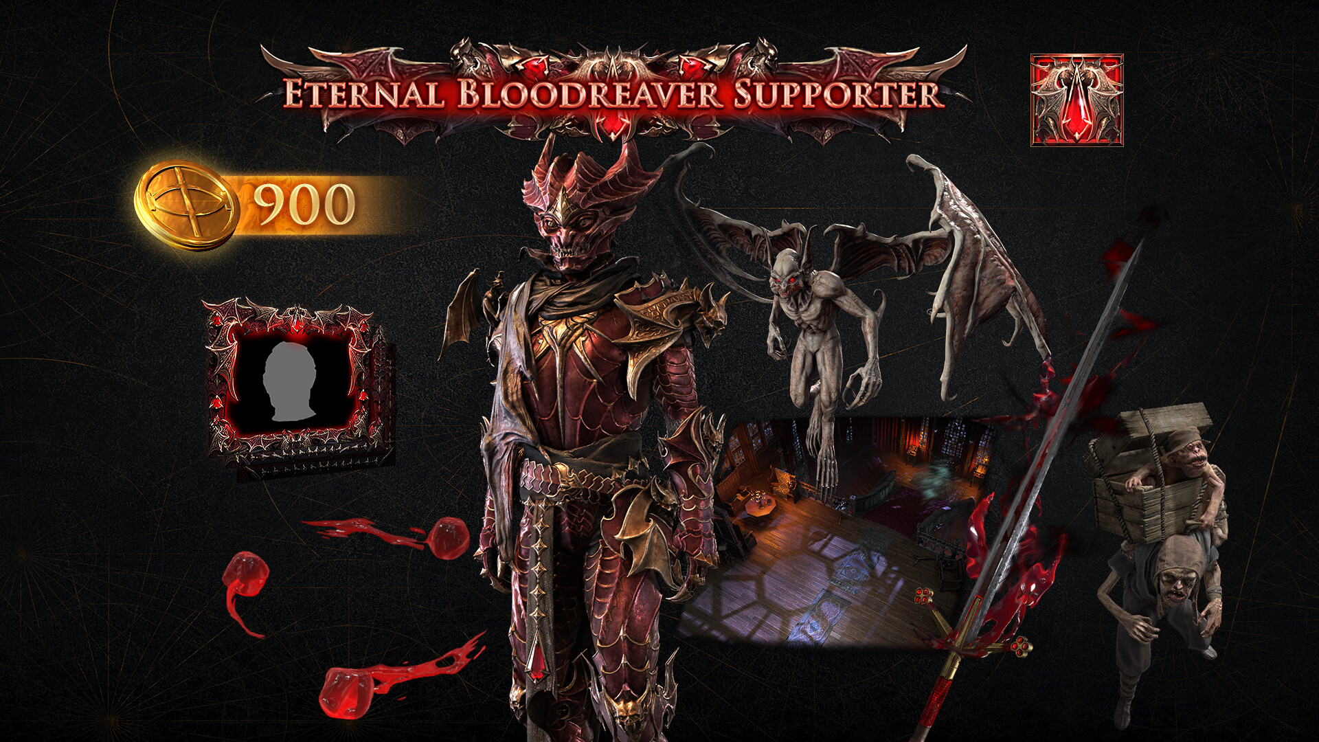 Path of Exile 2 - Набор поддержки Вечного кровавого опустошителя