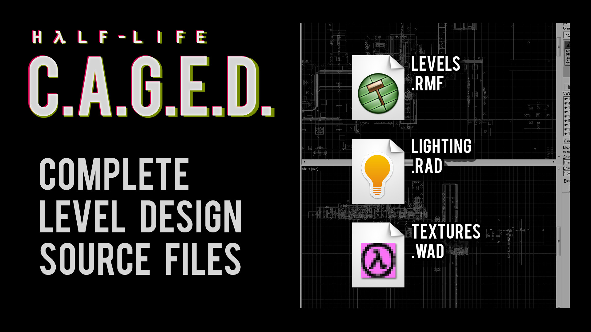 Half-Life: C.A.G.E.D. - Level Design Source Files