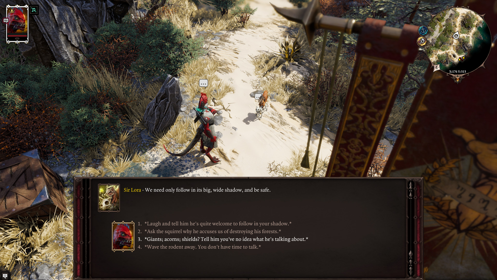 Divinity: Original Sin 2 - Companion: Sir Lora the Squirrel