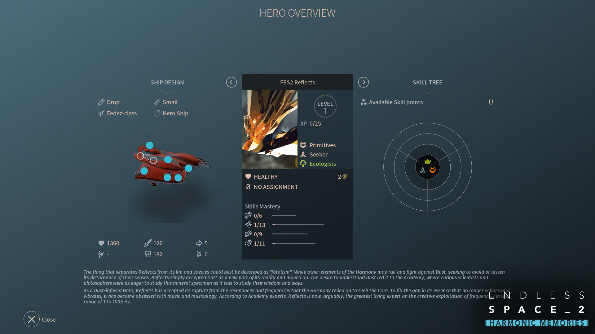 ENDLESS Space 2 - Harmonic Memories